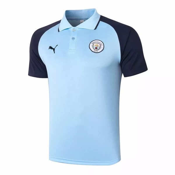 Polo Manchester City 2020 2021 Azul Negro